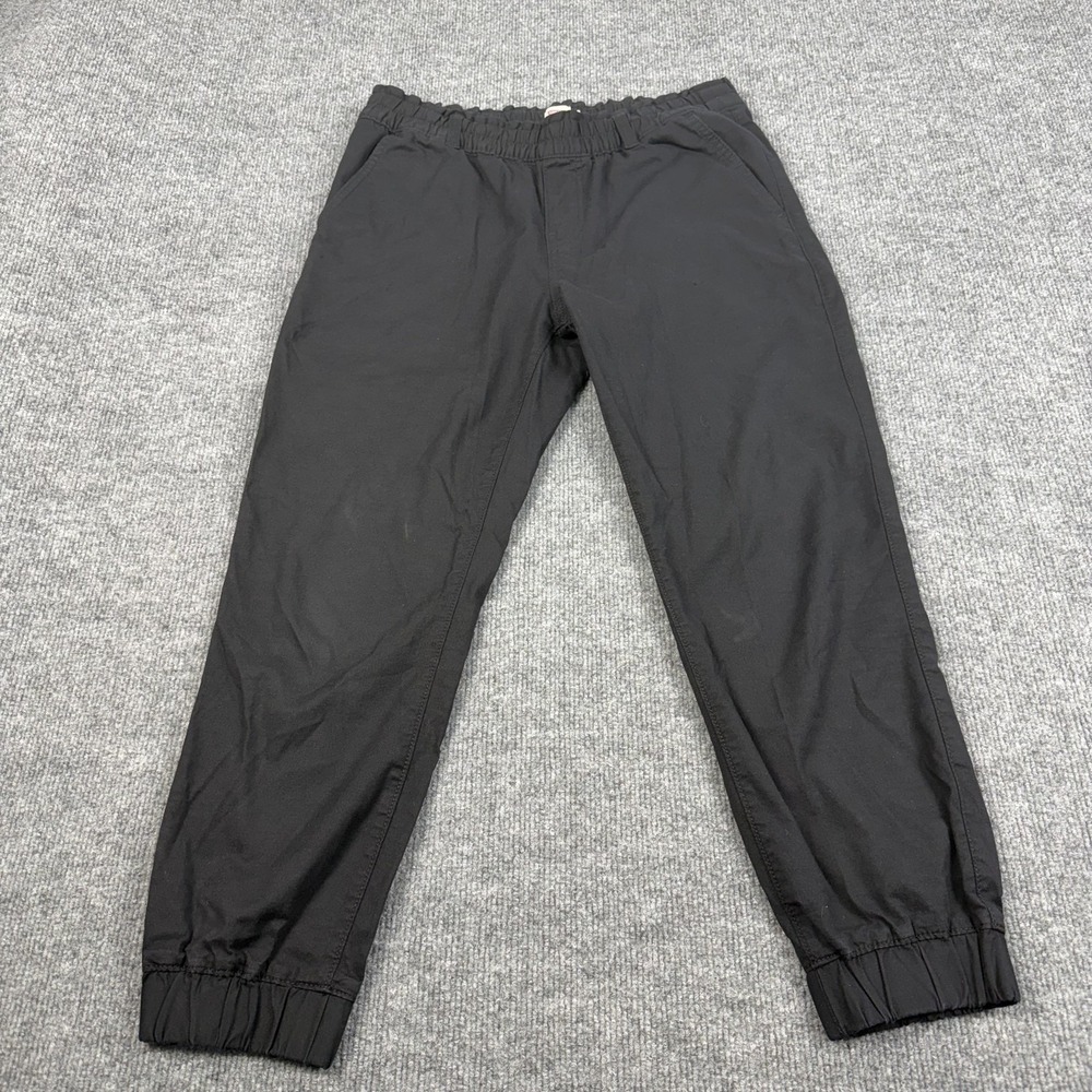 Levis Jogger Pants Mens Small Black Elastic Waist Cuffed Stretch PC9 38795-0001